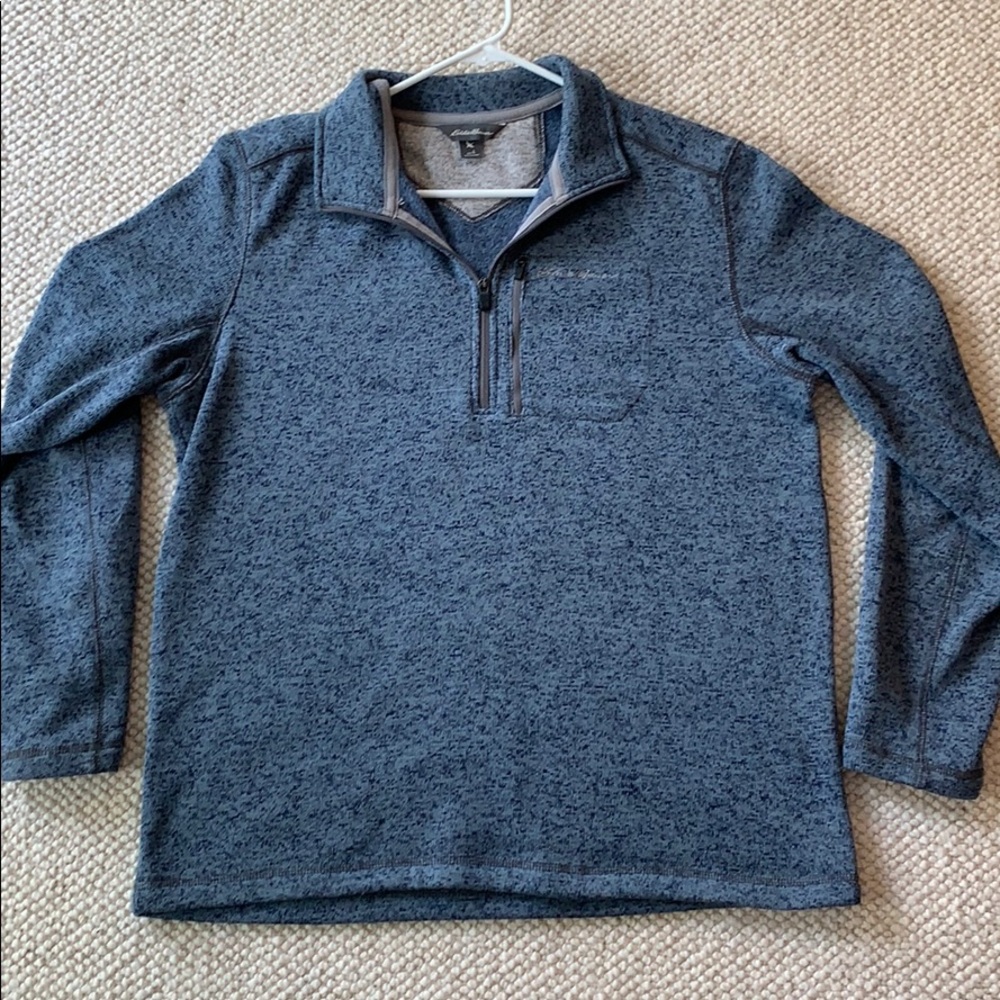 L Eddie Bauer Quarter Zip